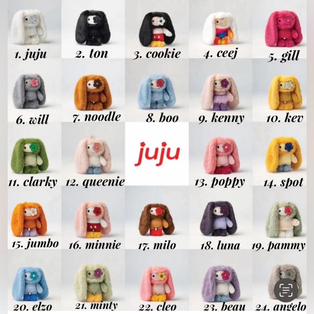 CJ Hendry OG Juju Rare Collectible Plush Keychain/ Luna - Picture 5 of 5